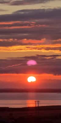 Midnight sun
