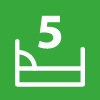 Number of beds